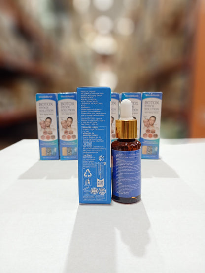 Suero antienvejecimiento con solución concentrada tipo bótox