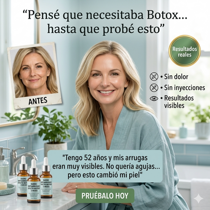 Suero Antienvejecimiento Con Solución Concentrada Tipo Bótox - NovaNest